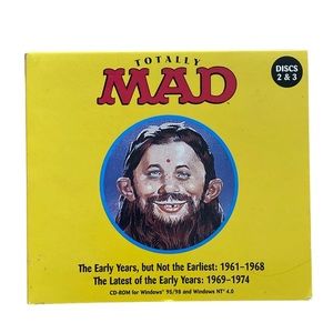 Totally MAD Rare CD-ROM discs 2 and 3 of the early years 1961-1968 & 1969-1974